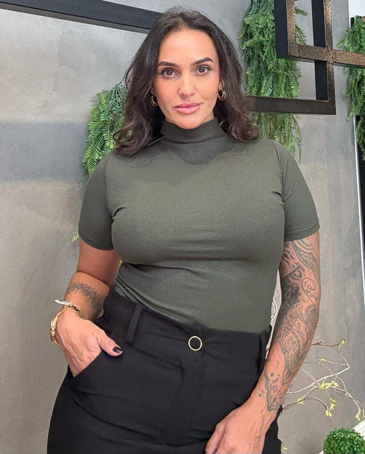 Blusa Básica Canelada