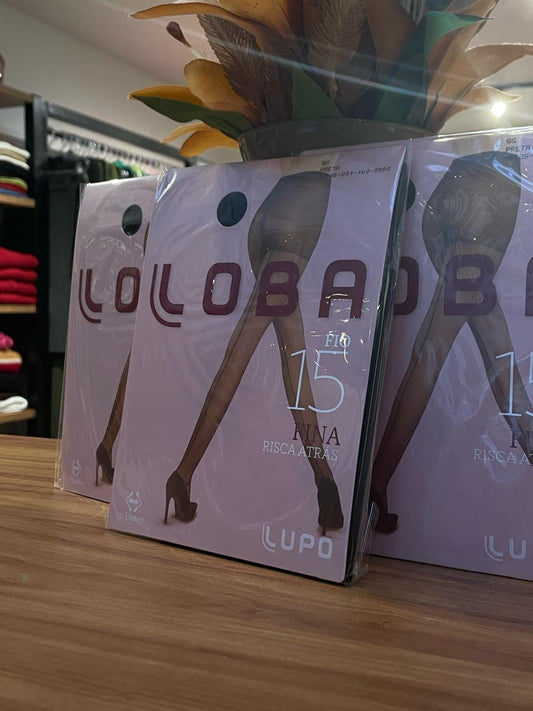 Meia Calça Fio 15 Risca Atrás GG