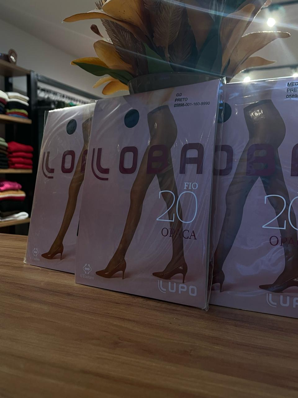 Meia Calça Fio 20 Opaca GG