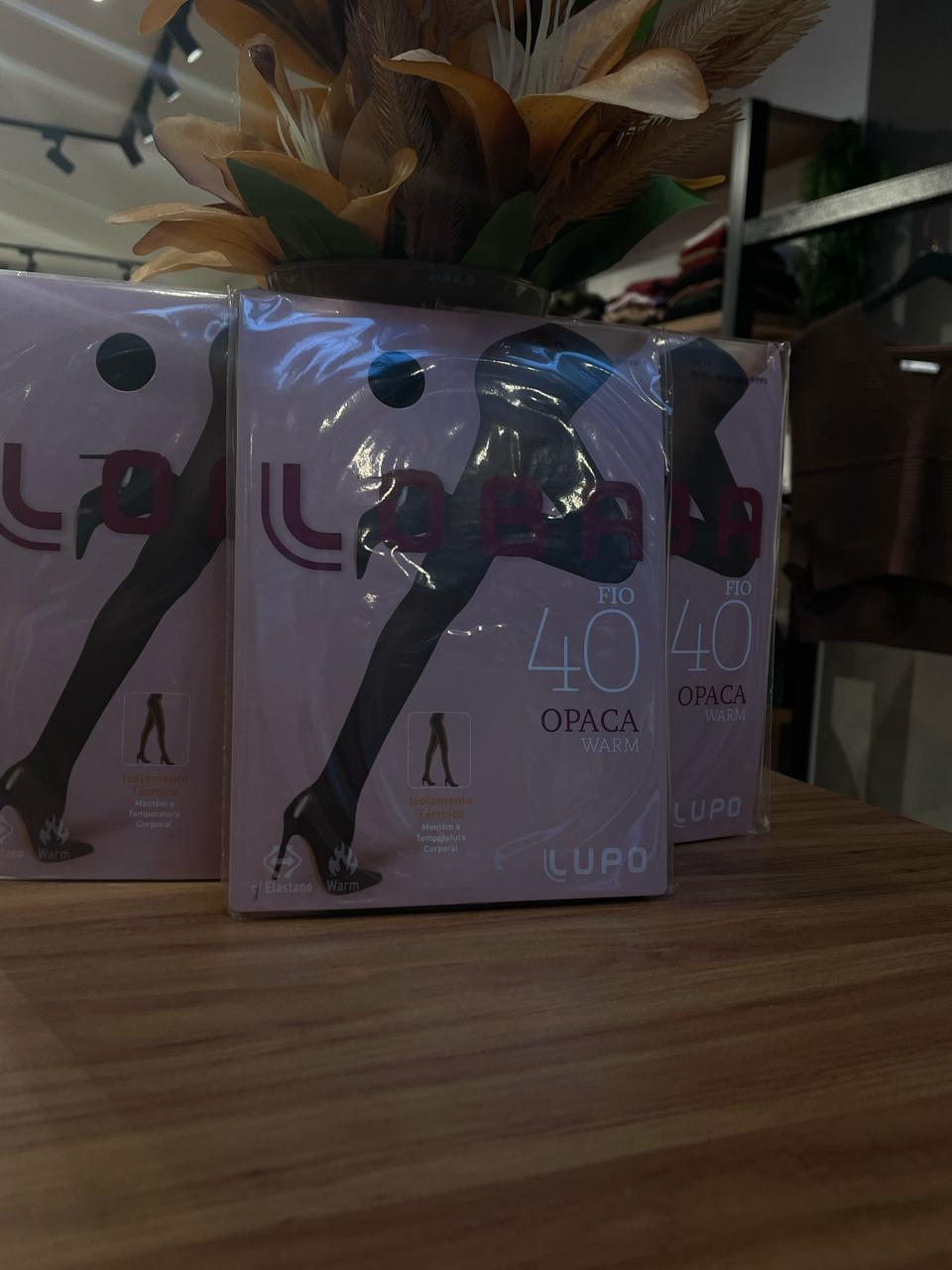 Meia Calça Fio 40 Warm GG