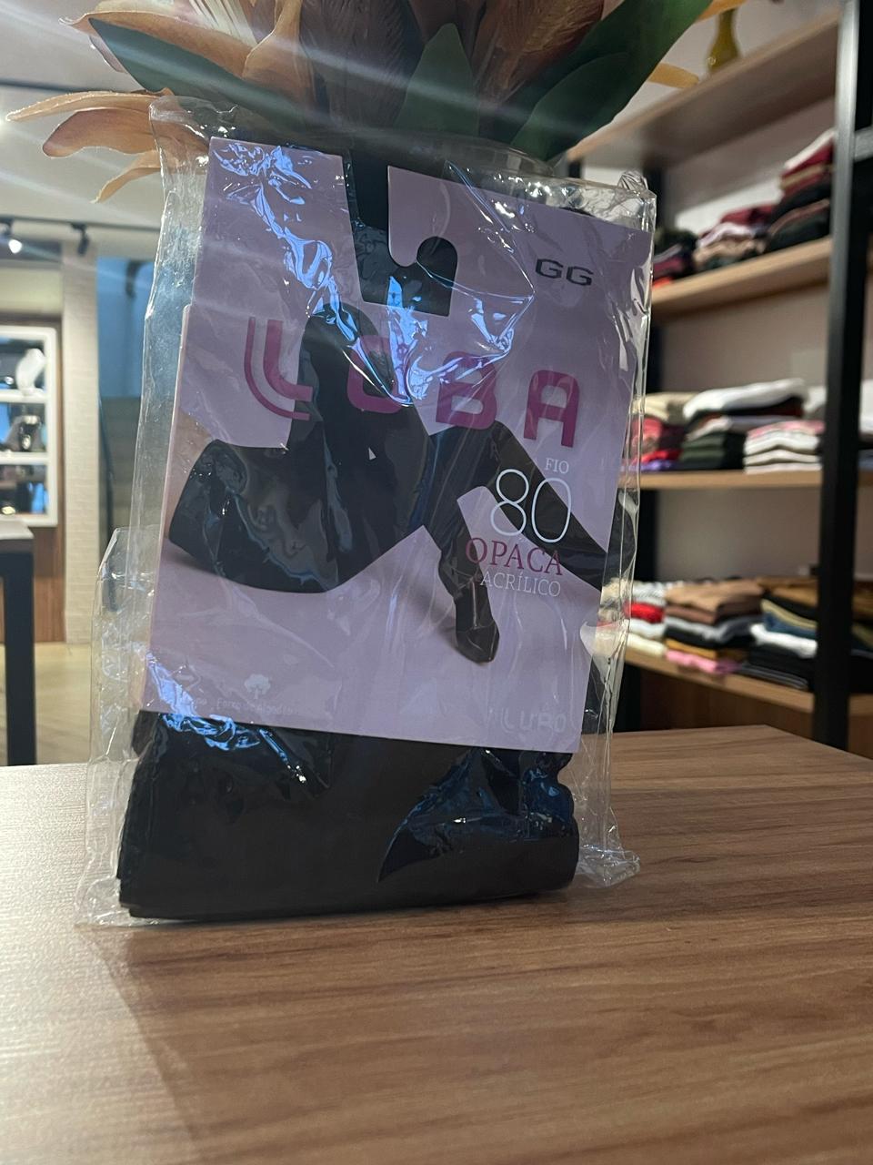 Meia Calça Fio 80 Opaca GG