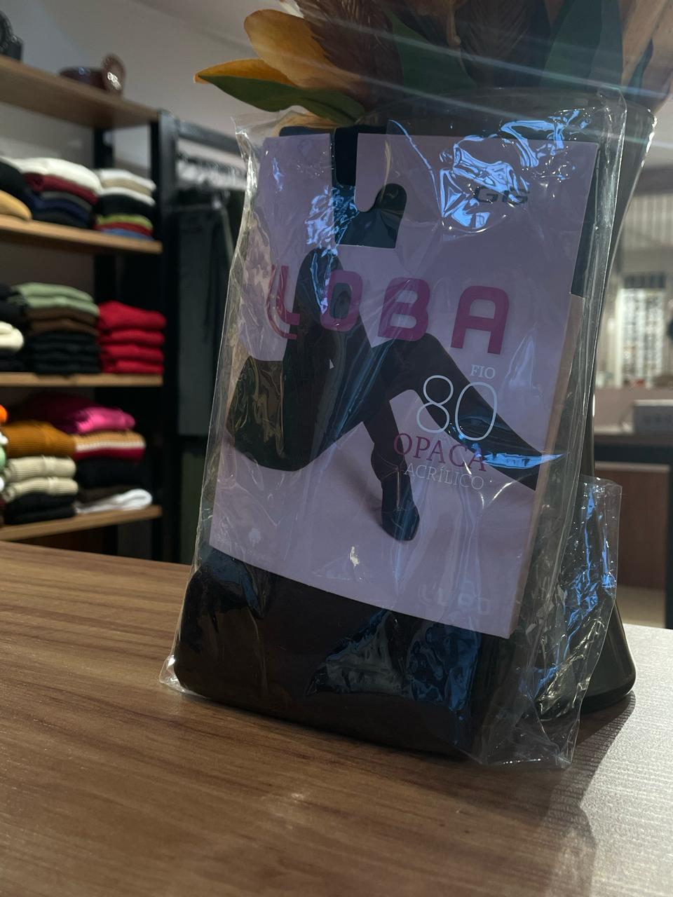 Meia Calça Fio 80 Opaca GG