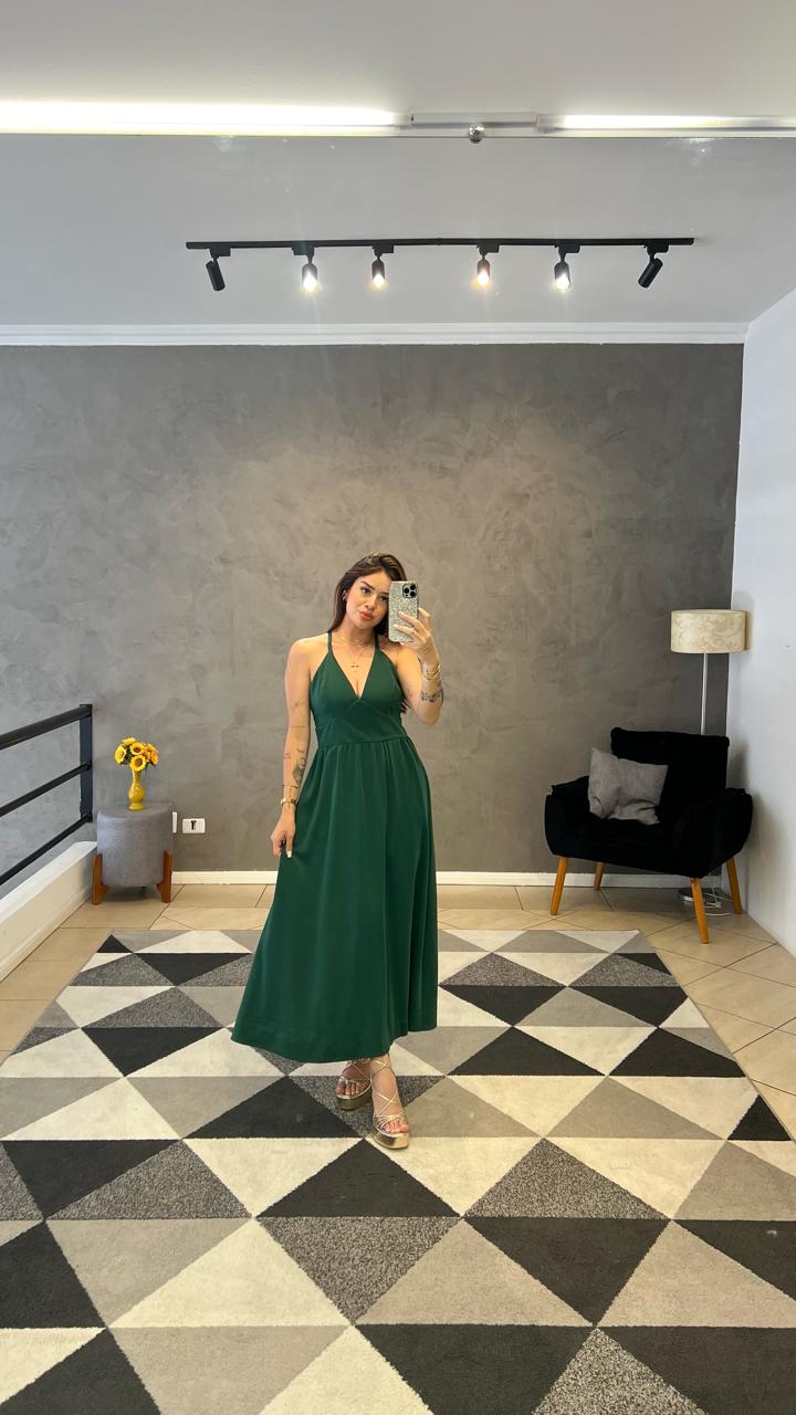 Vestido Alça Cruzada