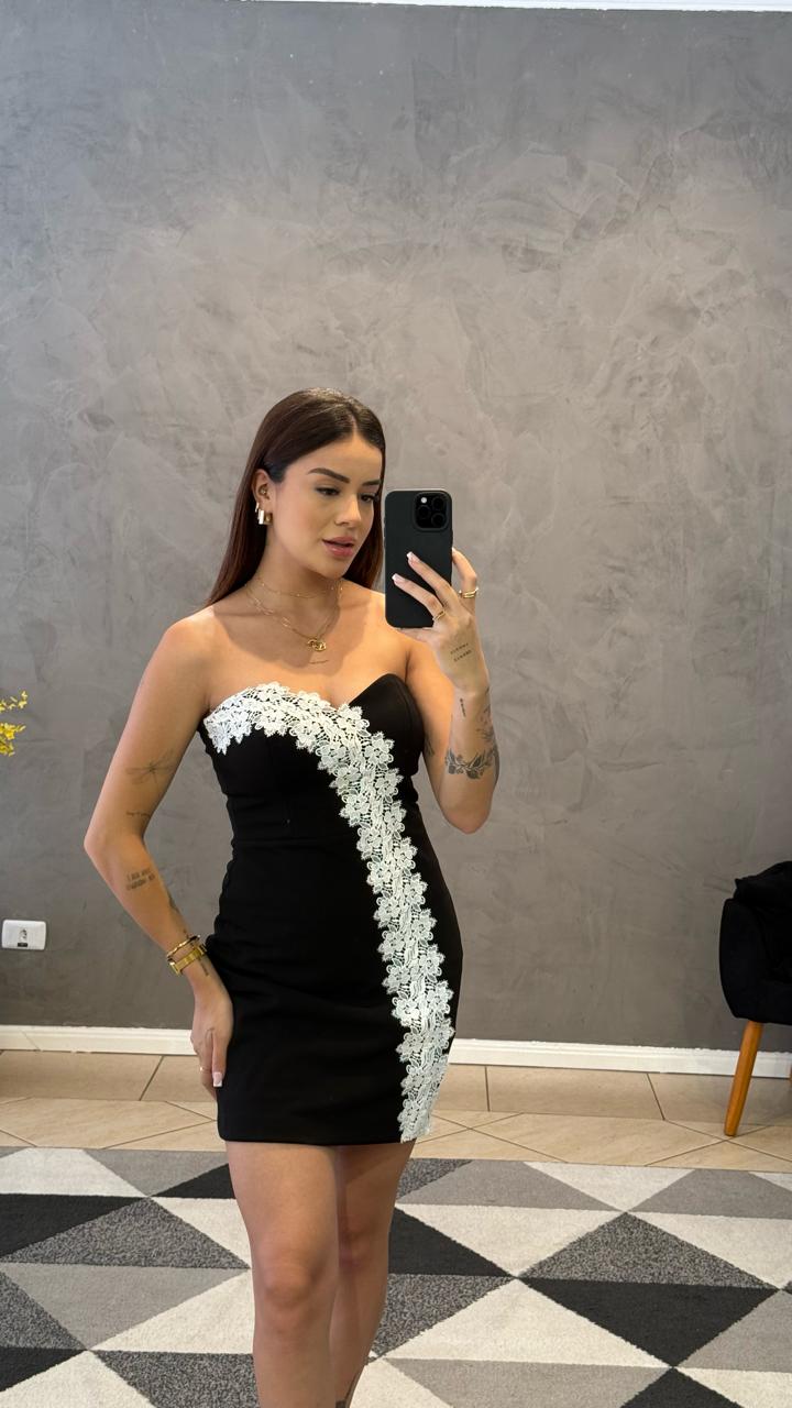 Vestido Tomara Que Caia Renda