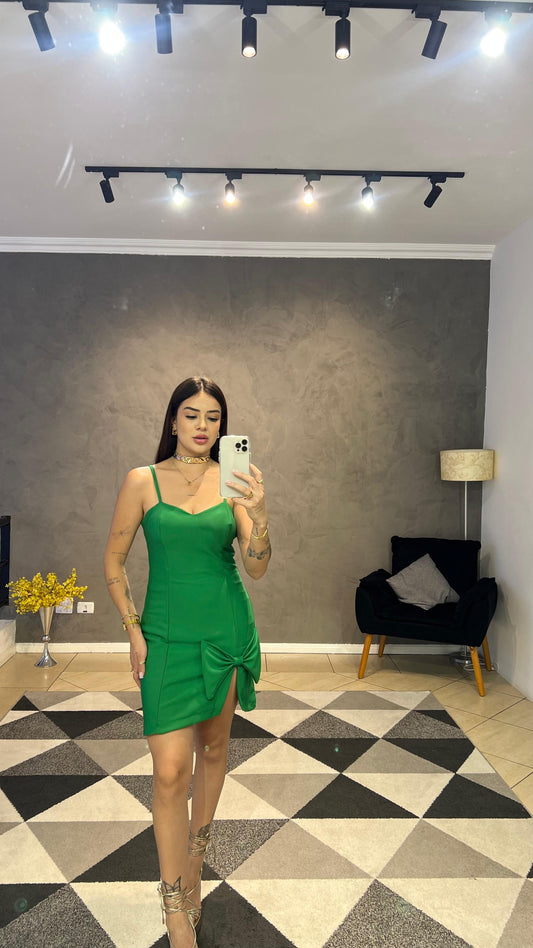 Vestido Tubinho Festa Laço