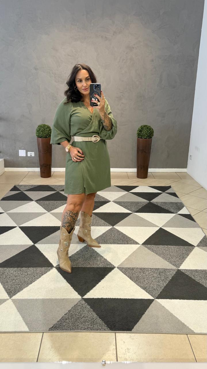 Vestido Lorraine Curto