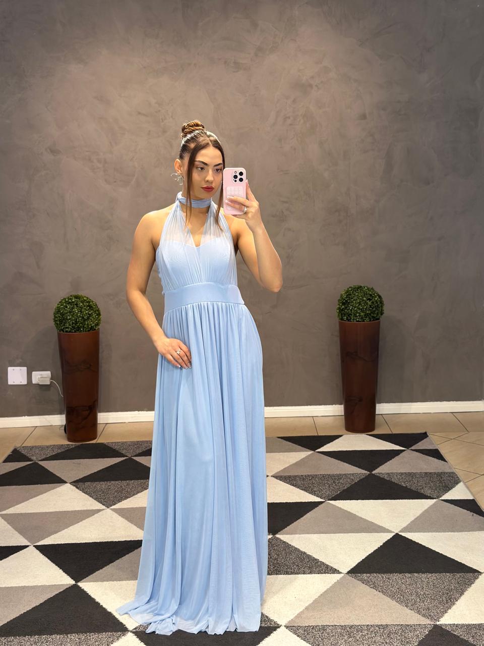 Vestido Tomara Que Caia Tule Festa capa