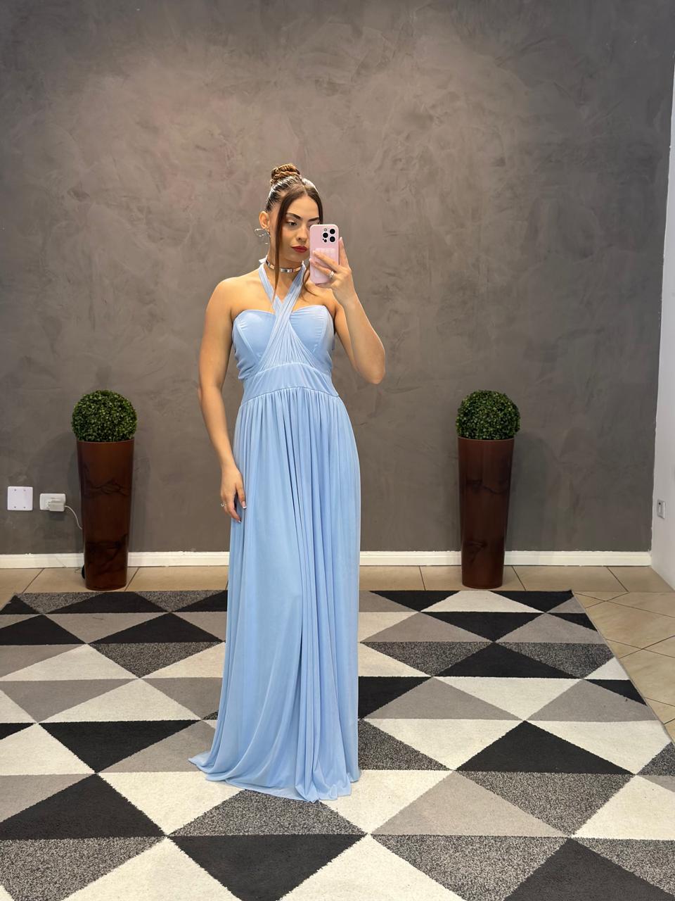 Vestido Tomara Que Caia Tule Festa capa