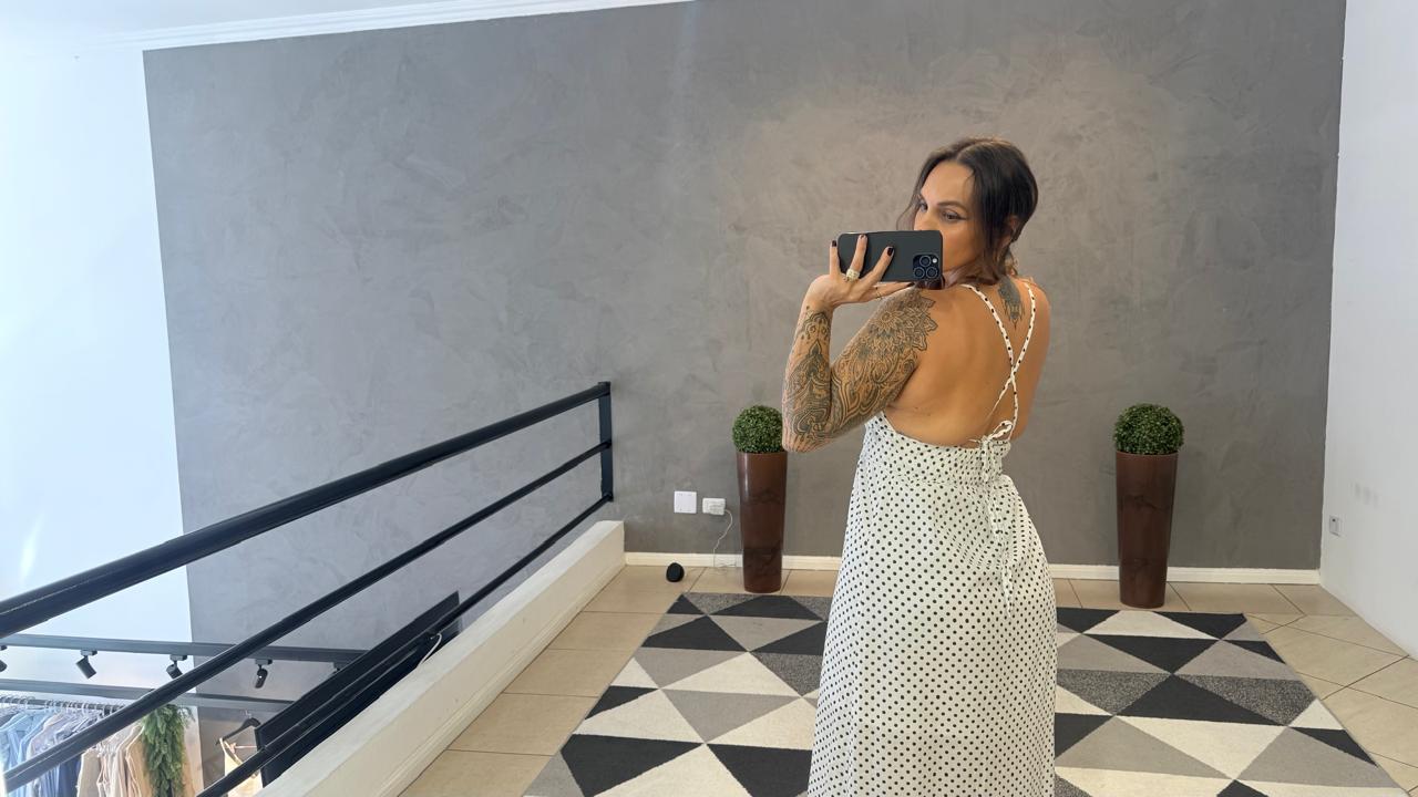 Vestido Poá Baby